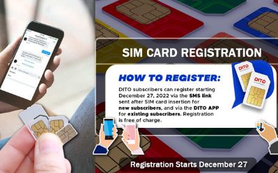Register Dito Sim Card