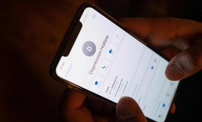 help hotline numbers available