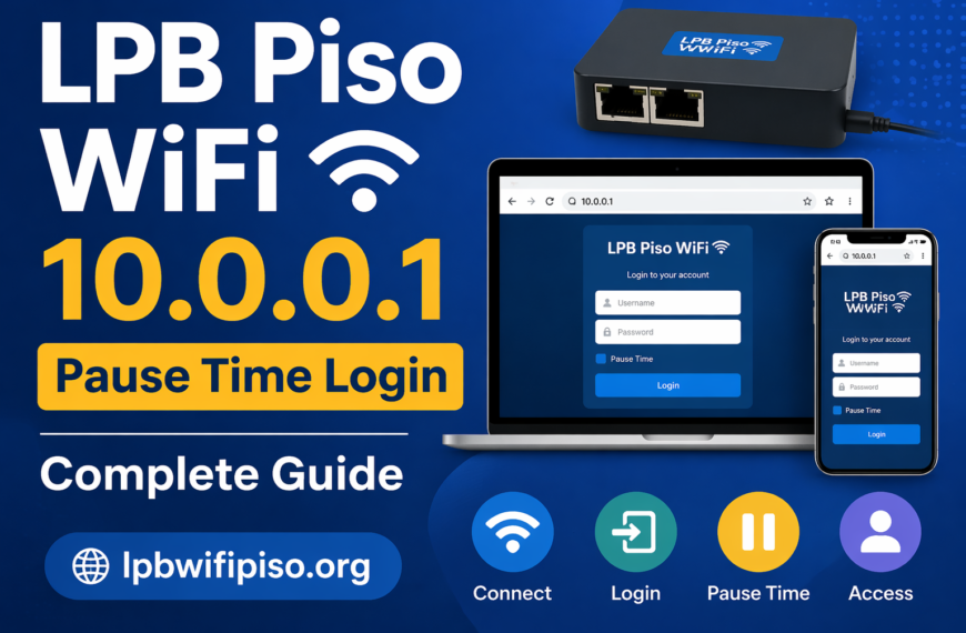 LPB Piso WiFi 10.0.0.1 Pause Time Login – Complete Guide