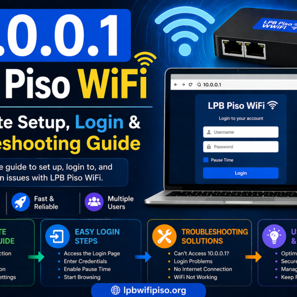 10.0.0.1 LPB Piso WiFi – Complete Setup, Login & Troubleshooting Guide